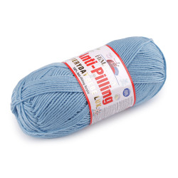 Knitting yarn everyday bebe lux 100 g - Azure blue (1 Piece)