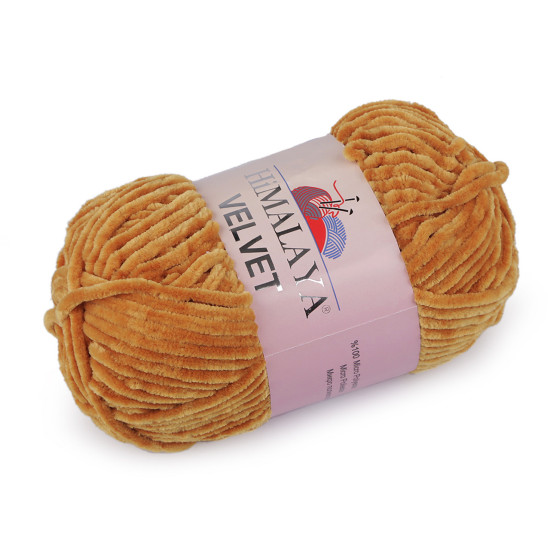Chenille knitting yarn 100 g velvet - Red (1 Piece) Chenille knitting yarn 100 g velvet - Red (1 Piece)