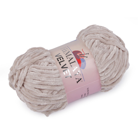 Chenille knitting yarn 100 g velvet - Red (1 Piece) Chenille knitting yarn 100 g velvet - Red (1 Piece)