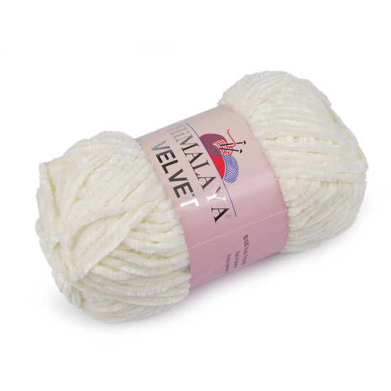 Chenille knitting yarn 100 g velvet - Red (1 Piece) Chenille knitting yarn 100 g velvet - Red (1 Piece)