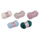 Chenille knitting yarn 100 g velvet - Red (1 Piece) Chenille knitting yarn 100 g velvet - Red (1 Piece)