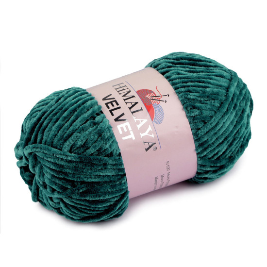 Chenille knitting yarn 100 g velvet - Red (1 Piece) Chenille knitting yarn 100 g velvet - Red (1 Piece)