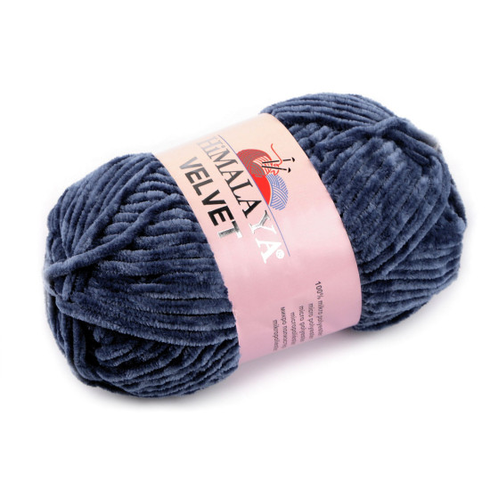 Chenille knitting yarn 100 g velvet - Red (1 Piece) Chenille knitting yarn 100 g velvet - Red (1 Piece)