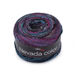 Pelote de laine nevada color, 150 g - Violet foncé (1 Pièce)