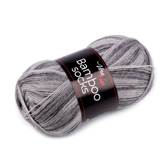 Hilo de bambú para tejer calcetines 100 g - Luz de coral (5 Piezas) Hilo de bambú para tejer calcetines 100 g - Luz de coral (5 Piezas)