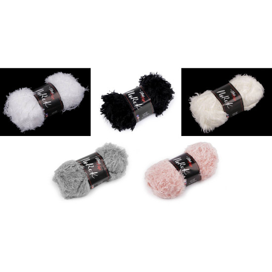 Knitting yarn mink 50 g - Brown (5 Pieces) Knitting yarn mink 50 g - Brown (5 Pieces)