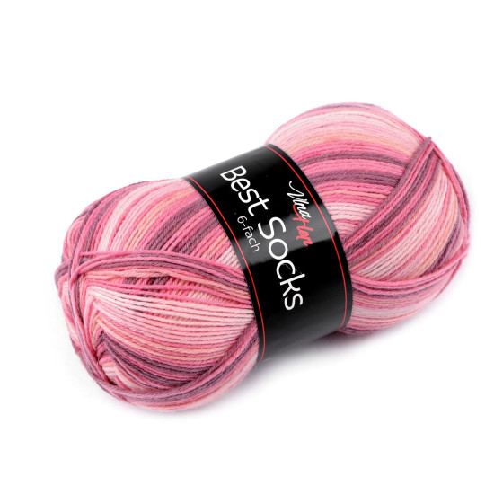 Hilo best socks para tejer 150 g - Violeta (1 Pieza) Hilo best socks para tejer 150 g - Violeta (1 Pieza)