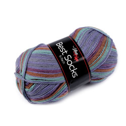 Hilo best socks para tejer 150 g - Gris azulado (1 Pieza)