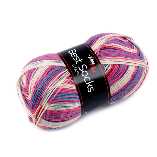 Hilo best socks para tejer 150 g - Violeta (1 Pieza) Hilo best socks para tejer 150 g - Violeta (1 Pieza)