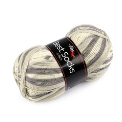 Hilo best socks para tejer 150 g - Gris muy claro (1 Pieza)