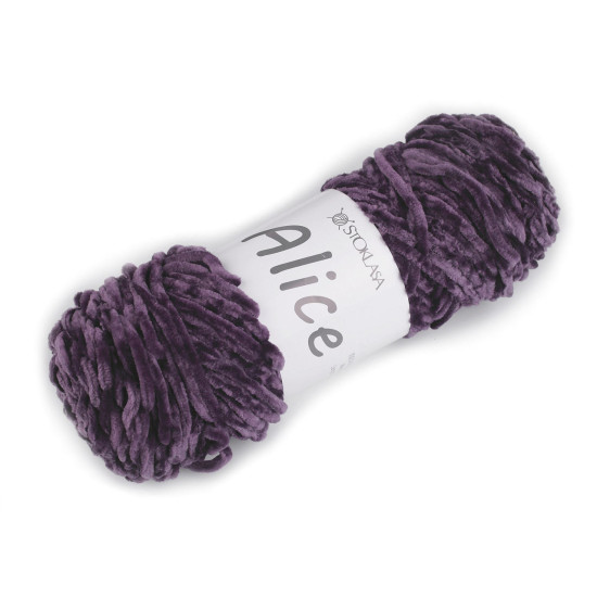Chenille knitting yarn 100 g alice - Rusty brown (4 Pieces) Chenille knitting yarn 100 g alice - Rusty brown (4 Pieces)