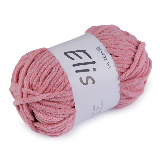 Chenille knitting yarn 100 g elis - Bordeaux (1 Piece) Chenille knitting yarn 100 g elis - Bordeaux (1 Piece)
