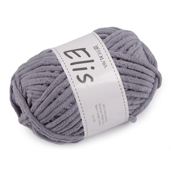 Chenille knitting yarn 100 g elis - Bordeaux (1 Piece) Chenille knitting yarn 100 g elis - Bordeaux (1 Piece)