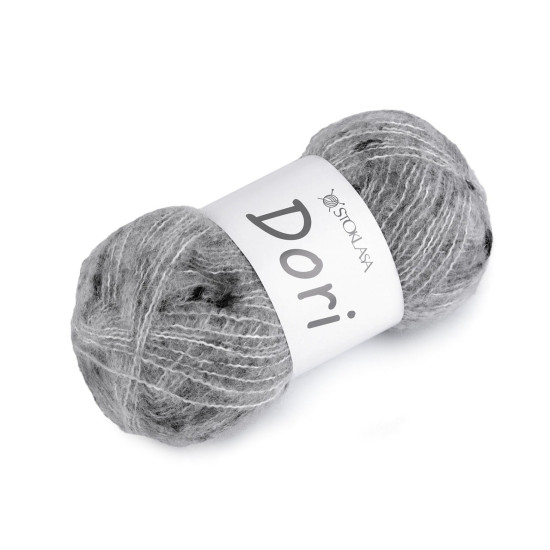 Pletacia mohérová priadza s nopkami dori 100 g - Béžová svetlá (1 Kus) Pletacia mohérová priadza s nopkami dori 100 g - Béžová svetlá (1 Kus)