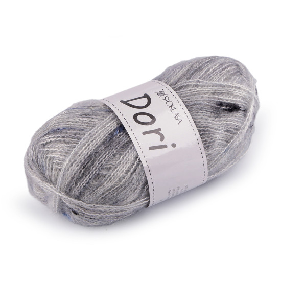 Pletacia mohérová priadza s nopkami dori 100 g - Béžová svetlá (1 Kus) Pletacia mohérová priadza s nopkami dori 100 g - Béžová svetlá (1 Kus)