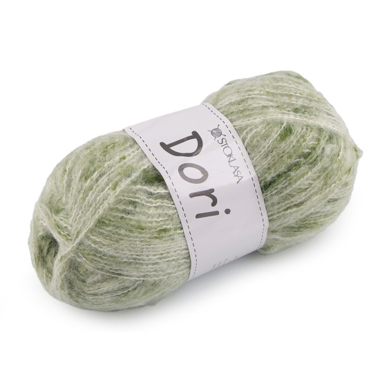 Pletacia mohérová priadza s nopkami dori 100 g - Béžová svetlá (1 Kus) Pletacia mohérová priadza s nopkami dori 100 g - Béžová svetlá (1 Kus)