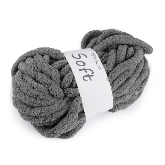 Chenille knitting yarn soft 250 g - Rusty medium (1 Piece) Chenille knitting yarn soft 250 g - Rusty medium (1 Piece)
