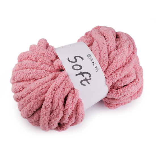 Chenille knitting yarn soft 250 g - Rusty medium (1 Piece) Chenille knitting yarn soft 250 g - Rusty medium (1 Piece)