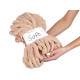Chenille knitting yarn soft 250 g - Rusty medium (1 Piece) Chenille knitting yarn soft 250 g - Rusty medium (1 Piece)