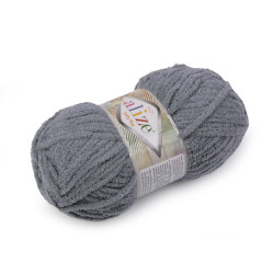 Hilo para tejer alize softy plus 100 g - Gris (1 Pieza)