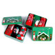 Caja de hojalata con calcetines navideños emi ross© - Mezcla aleatoria (9 Pares) Caja de hojalata con calcetines navideños emi ross© - Mezcla aleatoria (9 Pares)