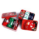 Caja de hojalata con calcetines navideños emi ross© - Mezcla aleatoria (9 Pares) Caja de hojalata con calcetines navideños emi ross© - Mezcla aleatoria (9 Pares)