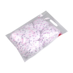 Końcówki włóczki chenille / losowe kolory 400 g - Losowe kolory (1 Torba)