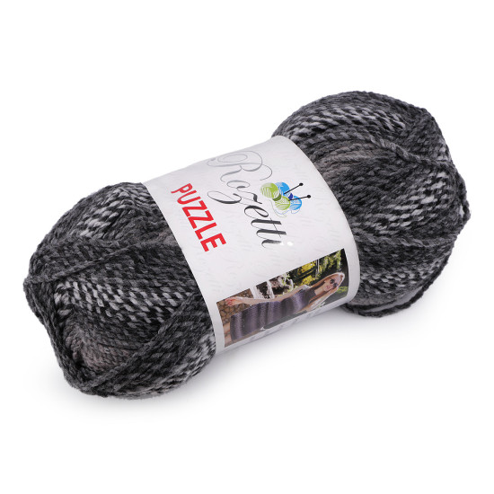 Pelote de laine rozetti puzzle, 200 g - Poudre (3 Pièces)