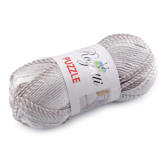 Pelote de laine rozetti puzzle, 200 g - Poudre (3 Pièces)