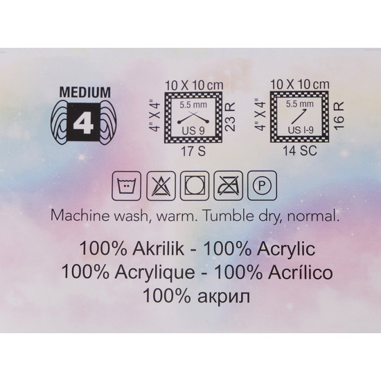 Pletací příze himalaya verda 140 g - Modrošedá sv. (1 Kus)