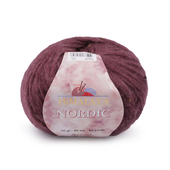 Knitting yarn himalaya nordic 50 g - Amaranth (1 Piece) Knitting yarn himalaya nordic 50 g - Amaranth (1 Piece)