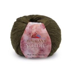 Knitting yarn himalaya nordic 50 g - Green (1 Piece)