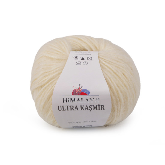 Włóczka ultra kasmir 50 g - White (10 Sztuki) Włóczka ultra kasmir 50 g - White (10 Sztuki)