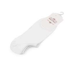 Skarpetki bawełniane stopki unisex - White (1 Para)
