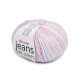 Pelote de laine jeans soft color, 50 g - Multicolore (10 Pièces) Pelote de laine jeans soft color, 50 g - Multicolore (10 Pièces)