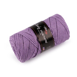 Kötőfonal cordy macrame 250 g - Lila (1 Darab)
