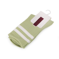 Skarpetki bawełniane unisex - Zielony (1 Para)