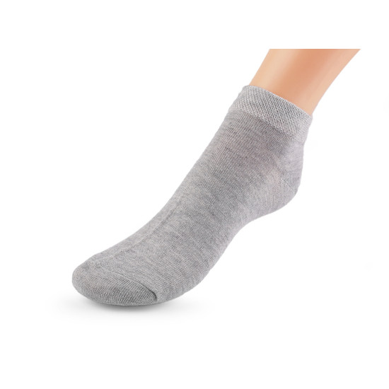 Skarpetki bawełniane krótkie unisex - Czarny (10 Pary) Skarpetki bawełniane krótkie unisex - Czarny (10 Pary)
