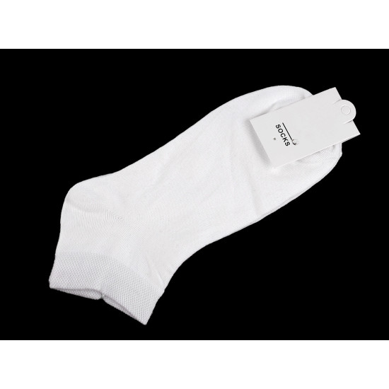 Skarpetki bawełniane krótkie unisex - Czarny (10 Pary) Skarpetki bawełniane krótkie unisex - Czarny (10 Pary)