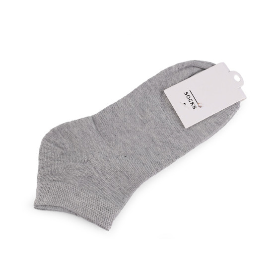 Skarpetki bawełniane krótkie unisex - Czarny (10 Pary) Skarpetki bawełniane krótkie unisex - Czarny (10 Pary)