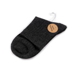 Skarpetki bawełniane unisex - Antracyt (1 Para)