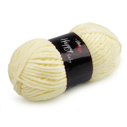 Chenille knitting yarn happy baby 100 g - Sea shell (1 Piece)