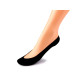 Women's invisible ballerina sneaker socks with non-slip silicone - White (12 Pairs) Women's invisible ballerina sneaker socks with non-slip silicone - White (12 Pairs)