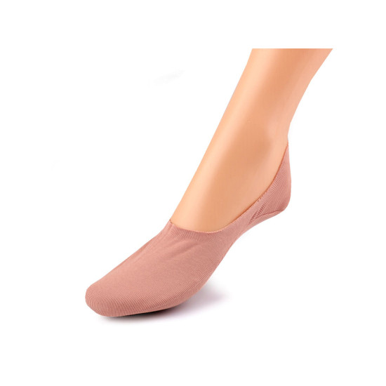 Women's / girls' cotton sneakers / ballerina socks with silicone and anti-slip - Green bottle (12 Pairs) Women's / girls' cotton sneakers / ballerina socks with silicone and anti-slip - Green bottle (12 Pairs)