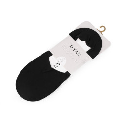 Socks for sneakers / ballerinas - Black (1 Pair)
