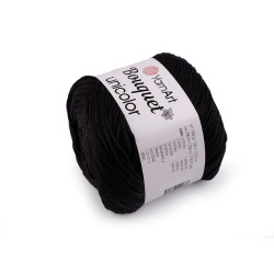 Bavlněná pletací příze bouquet unicolor 100 g - Černá (1 Kus)