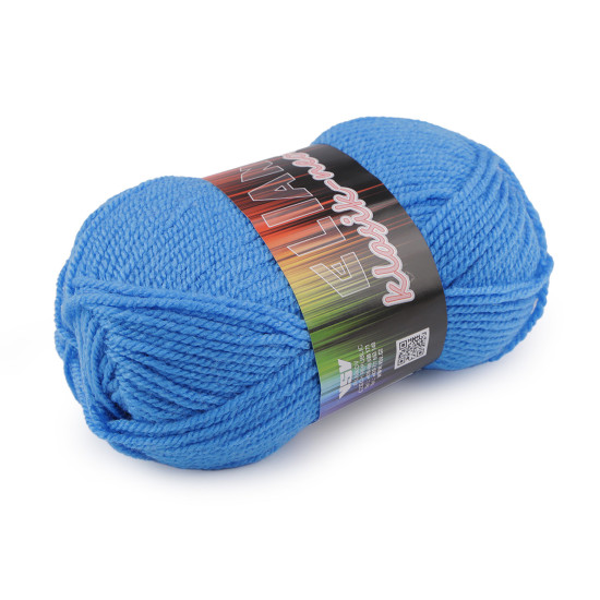 Pelote de laine, elian klasik, fluo, 50 g - Violet (10 Pièces)