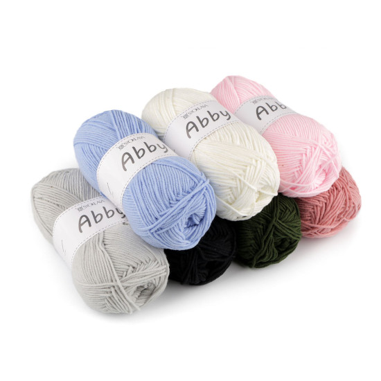 Włóczka abby 100 g - Różowy jasny (10 Sztuki) Włóczka abby 100 g - Różowy jasny (10 Sztuki)