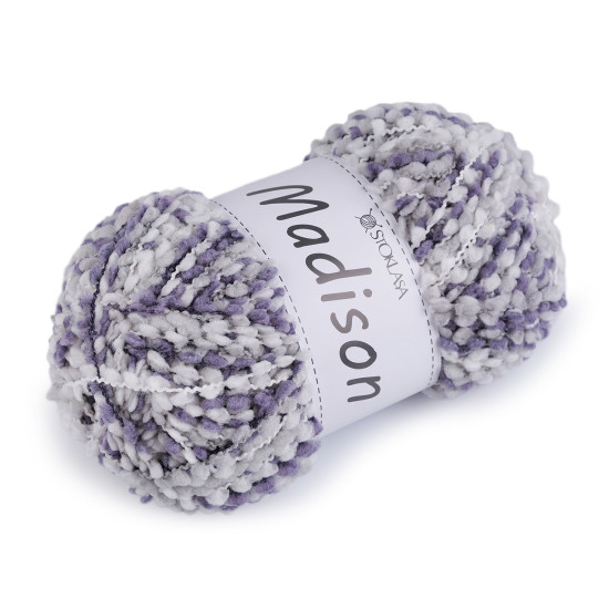 Włóczka z nopkami madison 100 g - Stary róż (10 Sztuki) Włóczka z nopkami madison 100 g - Stary róż (10 Sztuki)