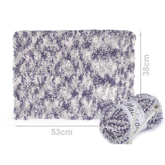 Włóczka z nopkami madison 100 g - Stary róż (10 Sztuki) Włóczka z nopkami madison 100 g - Stary róż (10 Sztuki)